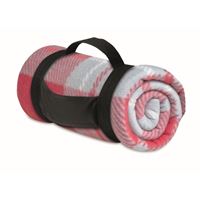 COPERTA IN PILE CON MANICO